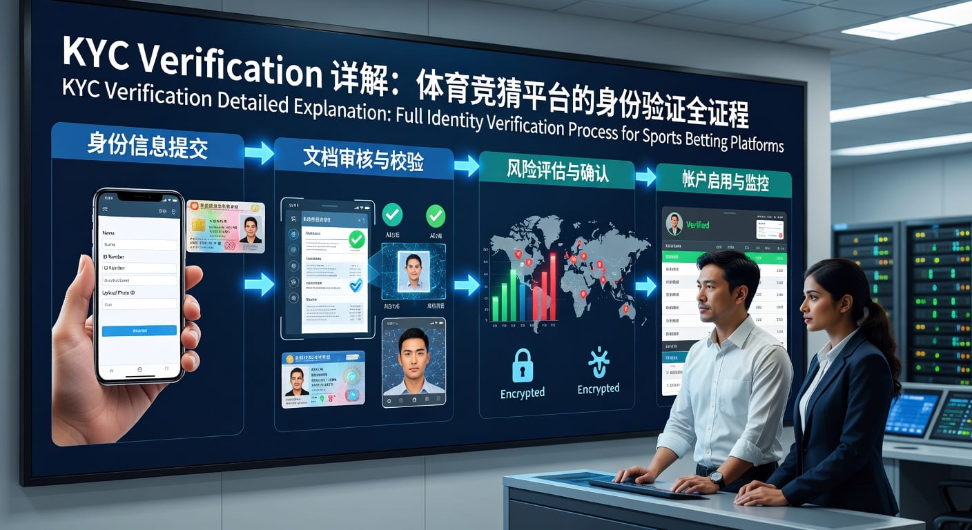 KYC verification 体育玩家开户注册与审核流程详解