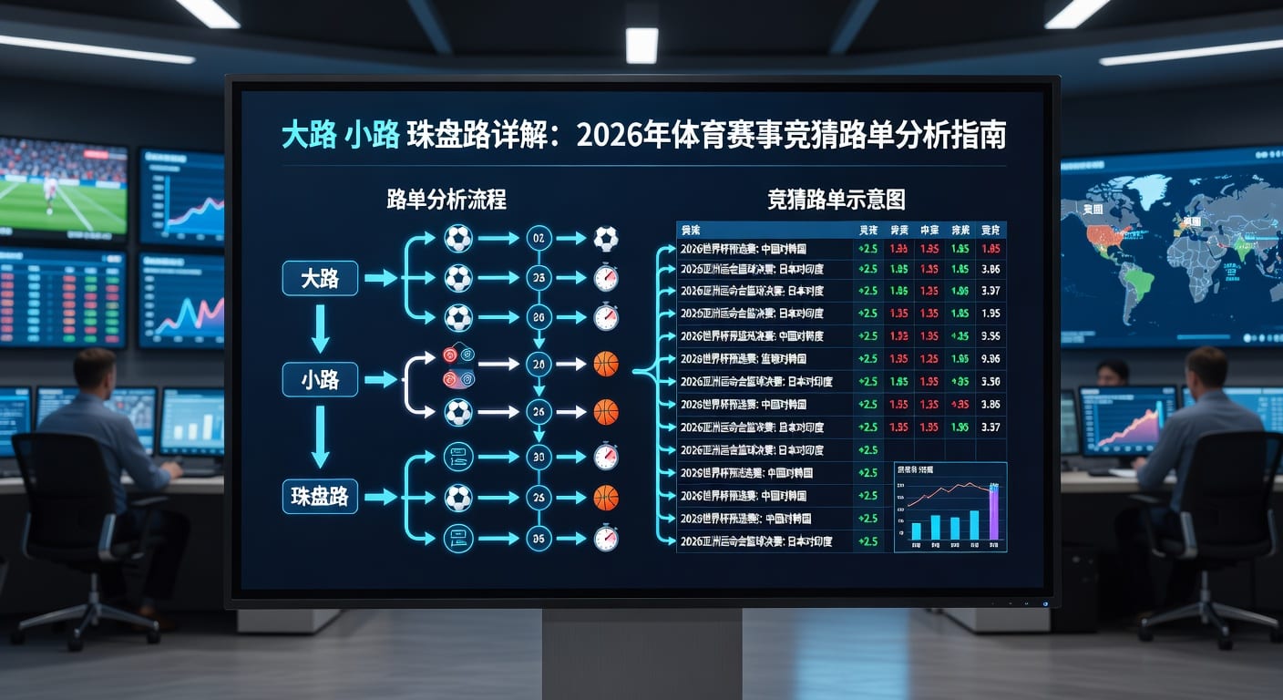 大路 小路 珠盘路：盘口节奏与玩法思路