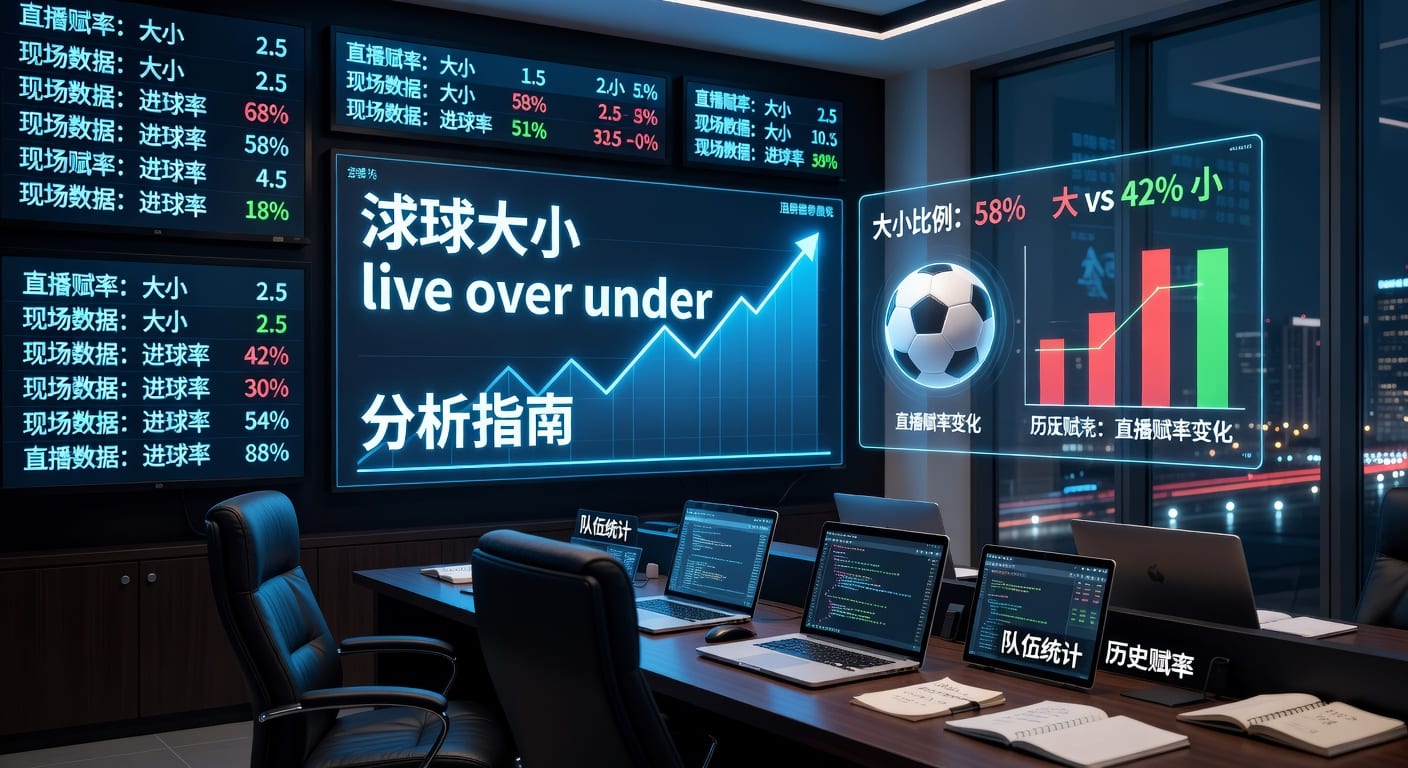 滚球大小 live over under 场中读盘与进球节奏判断