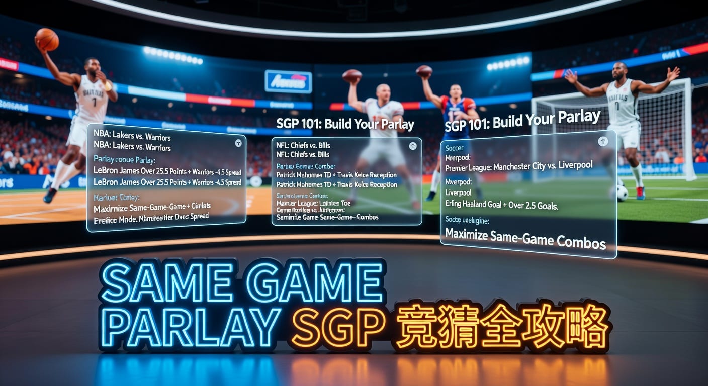 same game parlay SGP：组合玩法分析与实战技巧