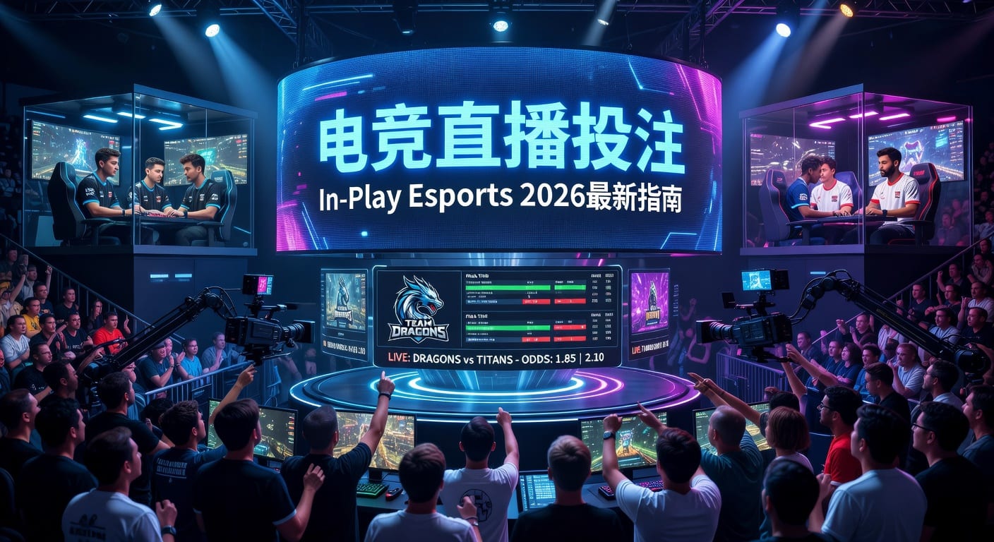 电竞直播投注 In-Play Esports：场中投注技巧与赔率变化