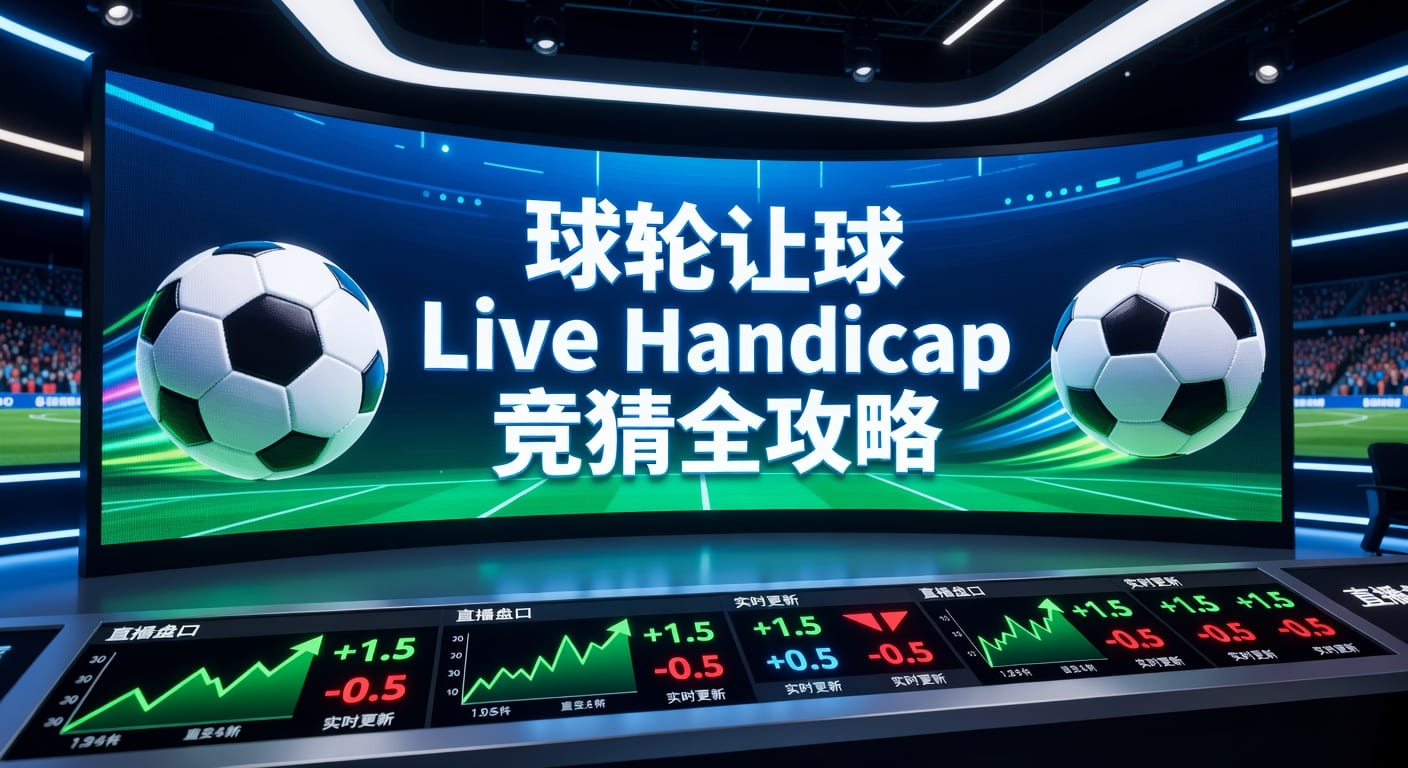 滚球让球 live handicap：中场盘口与临场判断