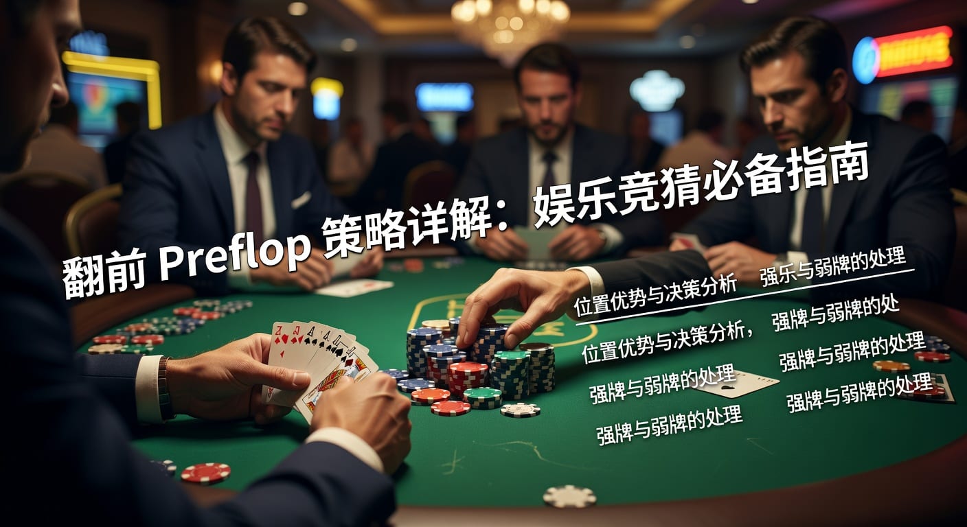 翻前 preflop：起手牌决策与位置分析