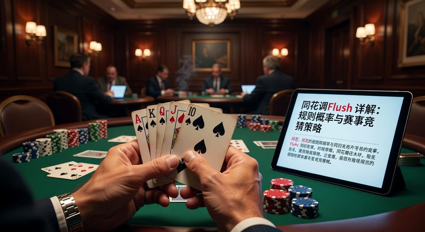 同花 flush 规则、概率与实战解读｜皇冠体育官网
