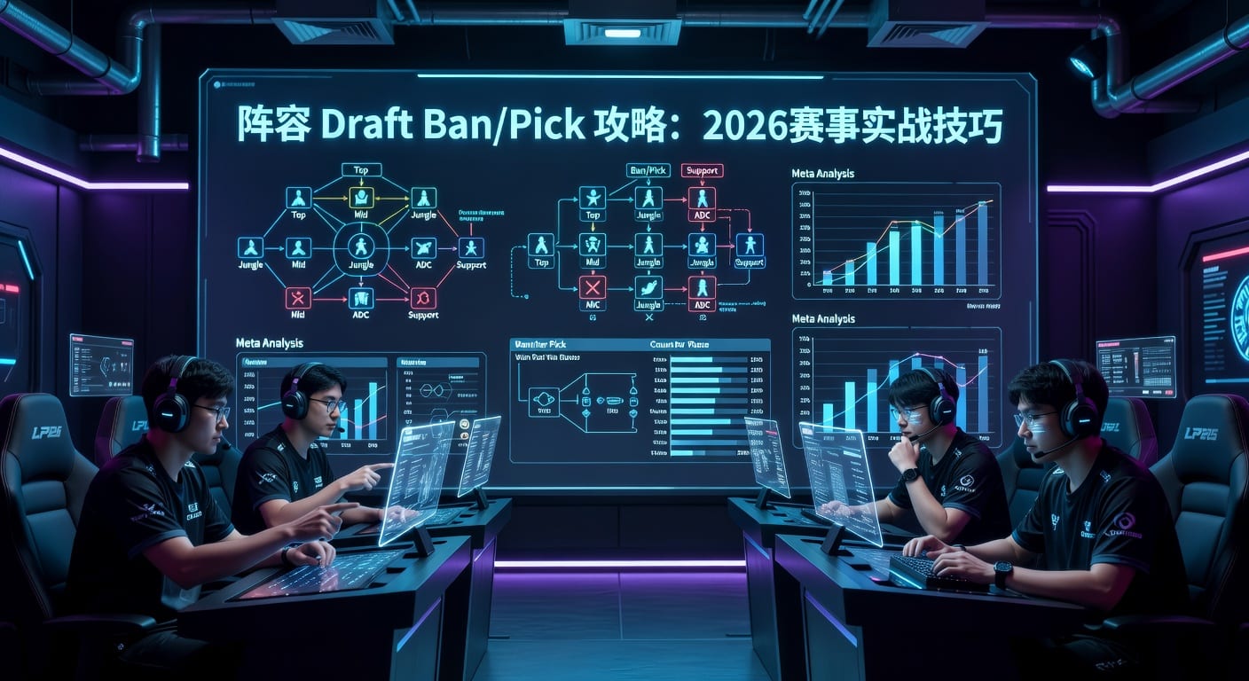 阵容 Draft Ban/Pick 实战解读｜顺位与战术选择