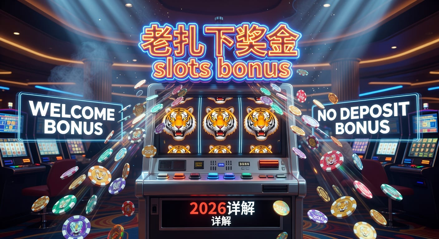 老虎机奖金与welcome bonus、no deposit bonus 领取指南