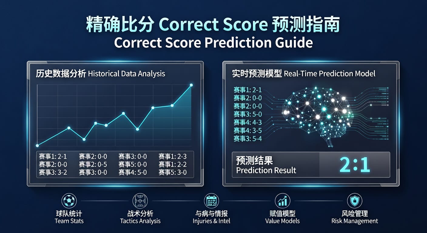 精确比分 correct score：2026年赛前判断与区间拆解思路
