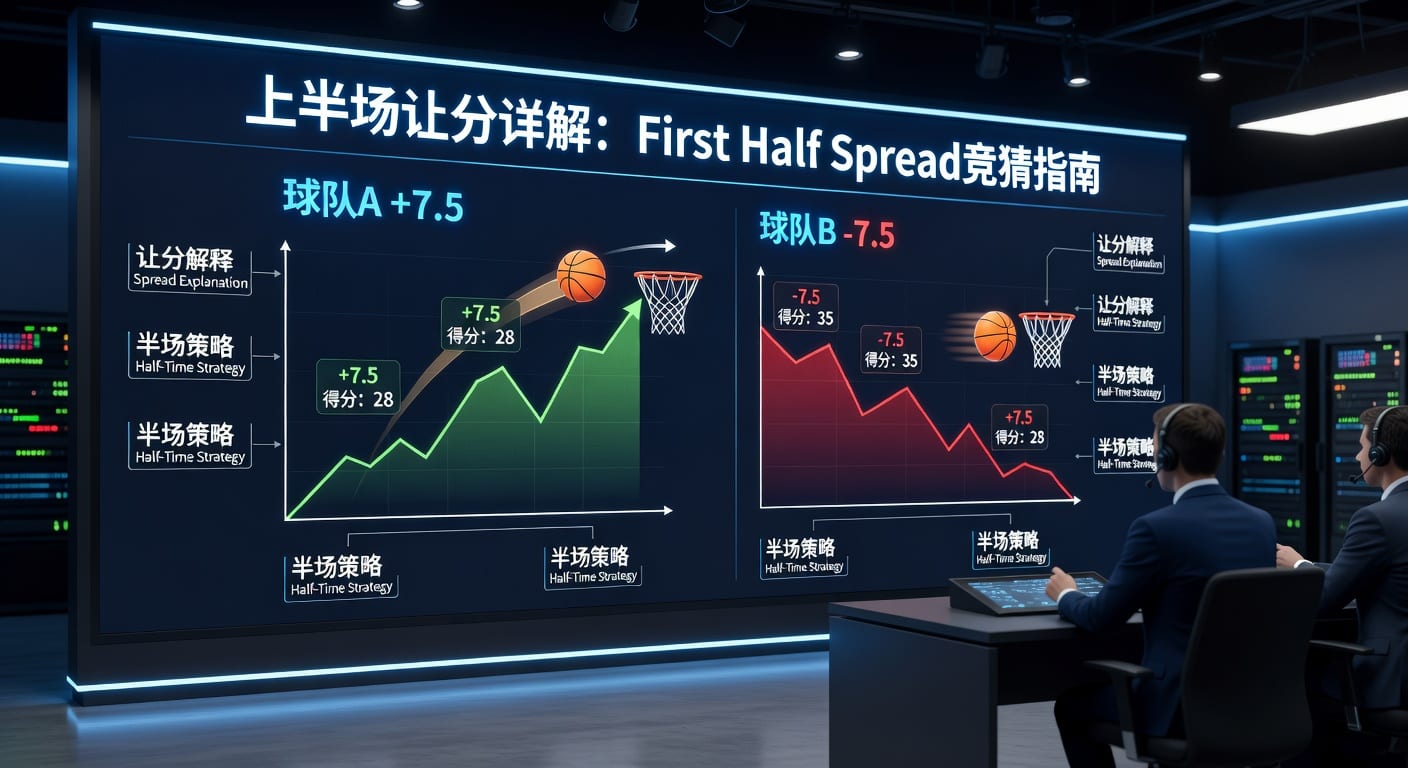 上半场让分 first half spread：盘口逻辑与实战判断